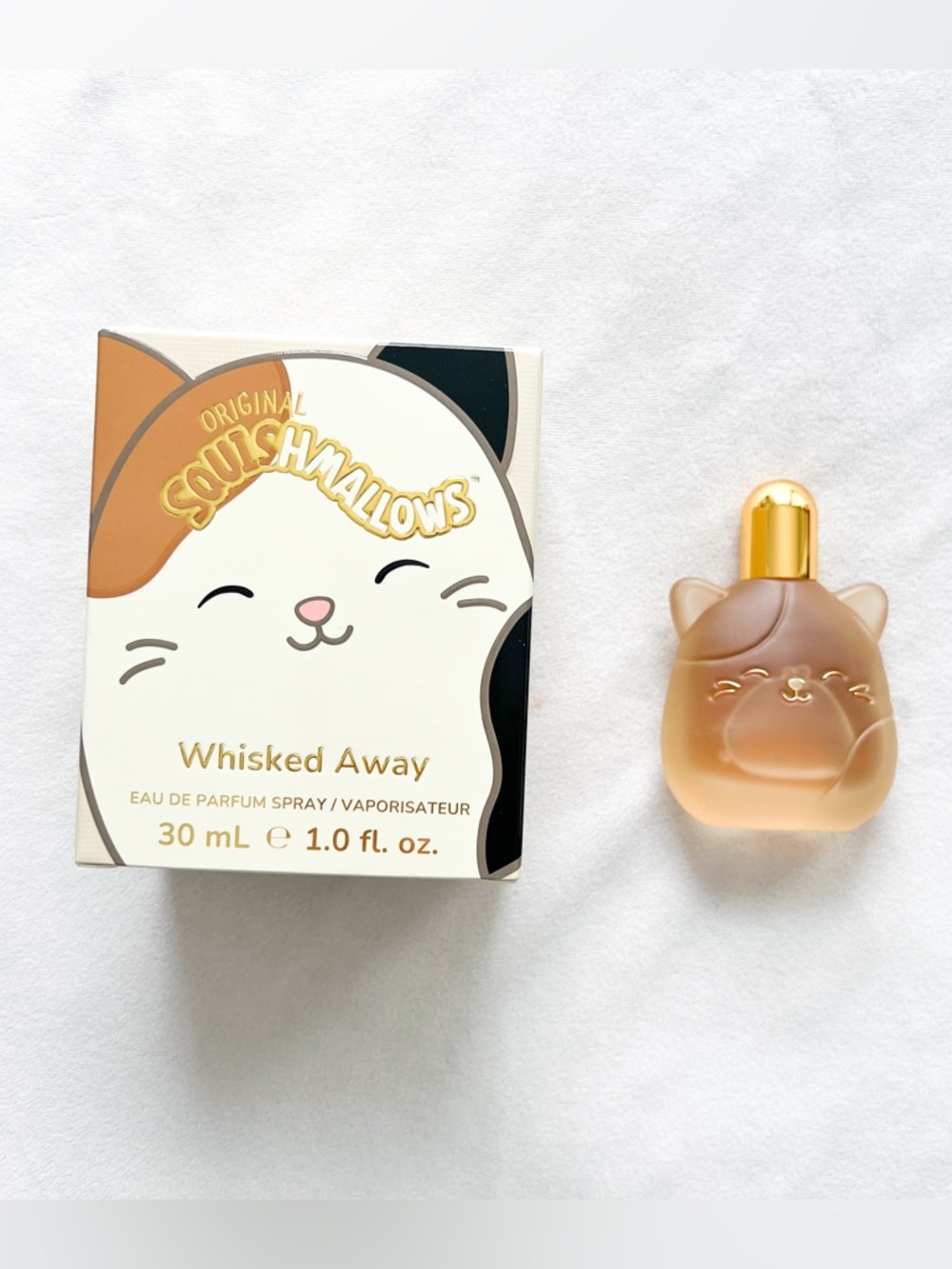 Squishmallows Whisked Away Fragrance - Cream, Brown, Gold
